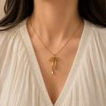 Elara Bow Necklace